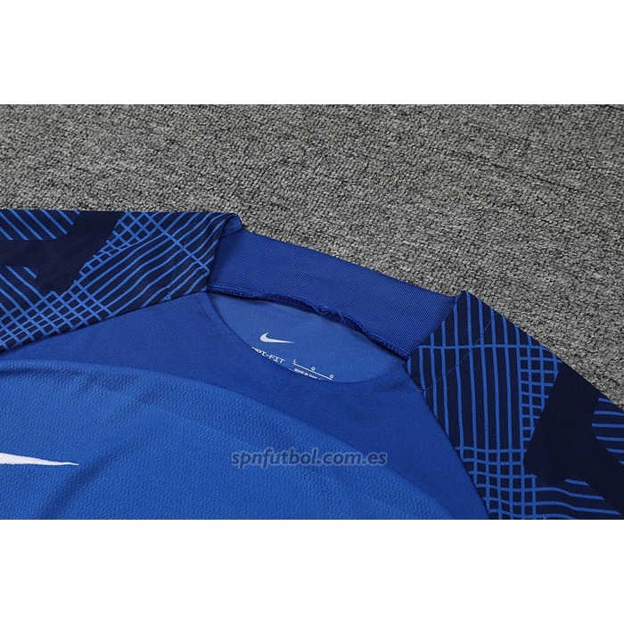Chandal del Paris Saint-Germain Manga Corta 2022-2023 Azul - Pantalon Corto